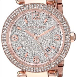 Michael Kors Round Parker Watch Rose Gold (MK6511)